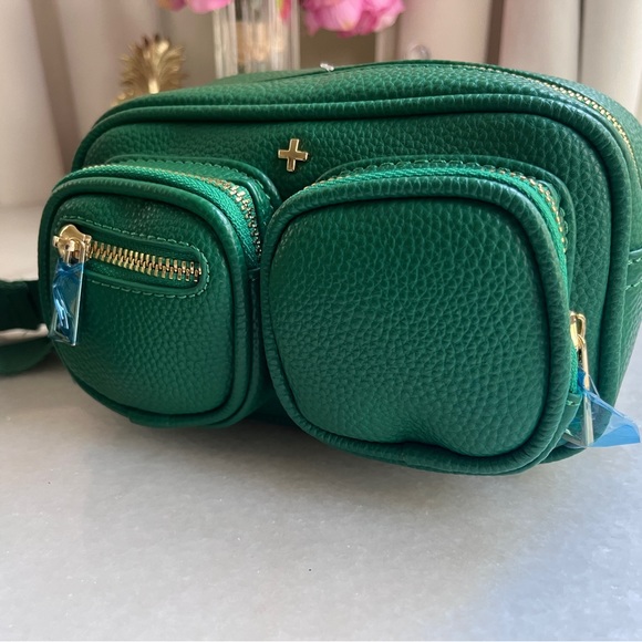 PETA + JAIN Vegan LALA Crossbody Bag Green - pebble - Picture 4 of 9